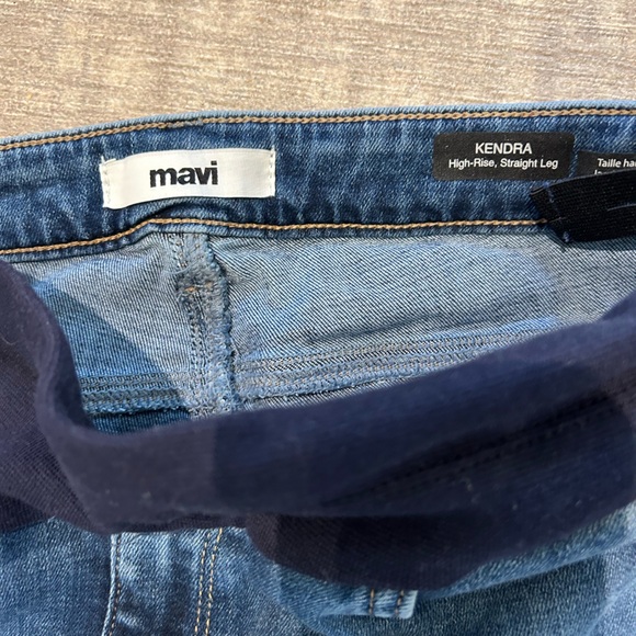 Mavi Maternity straight leg jeans - medium wash - size 27 - Picture 2 of 3